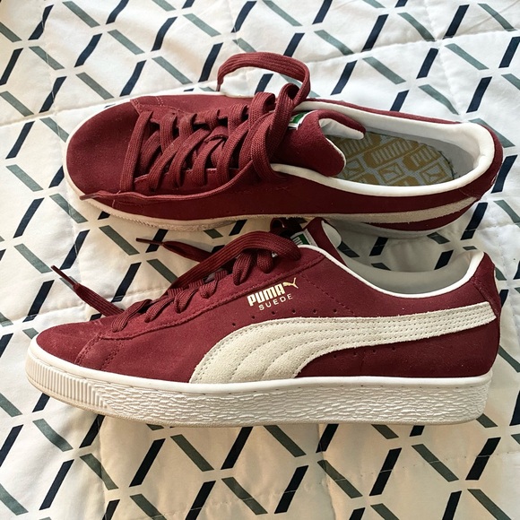 Puma Suede Classic XXI Sneakers Burgundy - Picture 1 of 6
